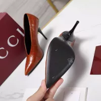 $125.00 USD Gucci High-Heeled Shoes For Women #1372093