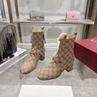 $125.00 USD Gucci Boots For Women #1372101