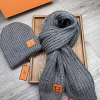 $52.00 USD Hermes Hat and Scarf Set #1372494