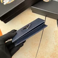 $34.00 USD Prada Wallets In Navy For Men #1372661