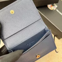 $34.00 USD Prada Wallets In Navy For Men #1372663