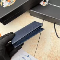 $34.00 USD Prada Wallets In Navy For Men #1372664