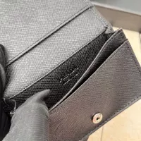 $34.00 USD Prada Wallets In Black For Men #1372680