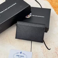 $34.00 USD Prada Wallets In Black For Men #1372681