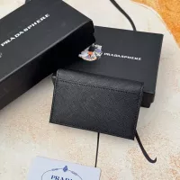 $34.00 USD Prada Wallets In Black For Men #1372685