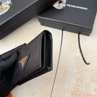 $34.00 USD Prada Wallets In Black For Men #1372685