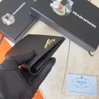 $40.00 USD Prada Wallets In Black For Men #1372697