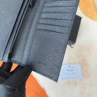 $40.00 USD Prada Wallets In Black For Men #1372698