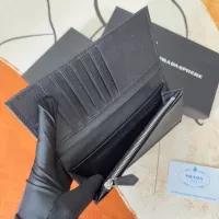 $40.00 USD Prada Wallets In Black For Men #1372703
