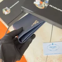 $40.00 USD Prada Wallets In Navy For Men #1372707