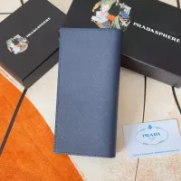 $40.00 USD Prada Wallets In Navy For Men #1372708