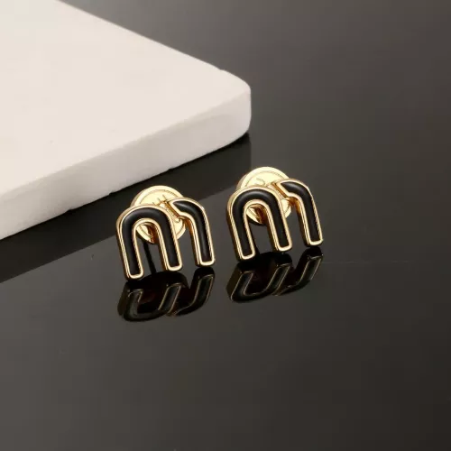 MIU MIU Earrings For Women #1373163 $25.00 USD, Wholesale Replica MIU MIU Earrings