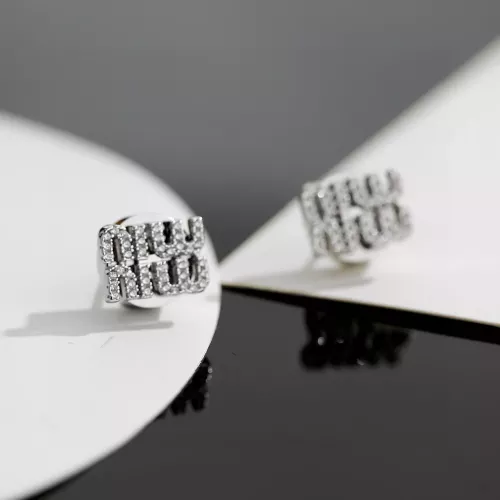 Replica MIU MIU Earrings For Women #1373164 $27.00 USD for Wholesale