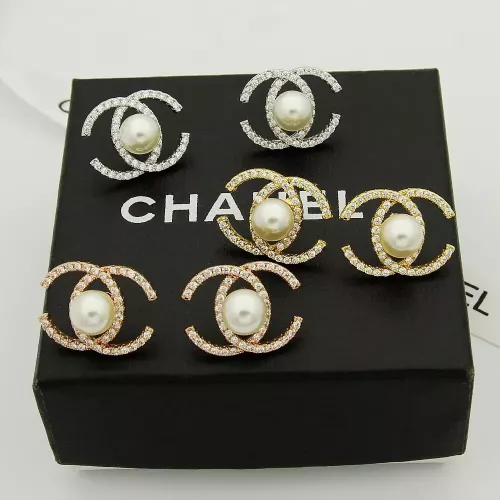 Replica Chanel Earrings For Women #1373169 $27.00 USD for Wholesale