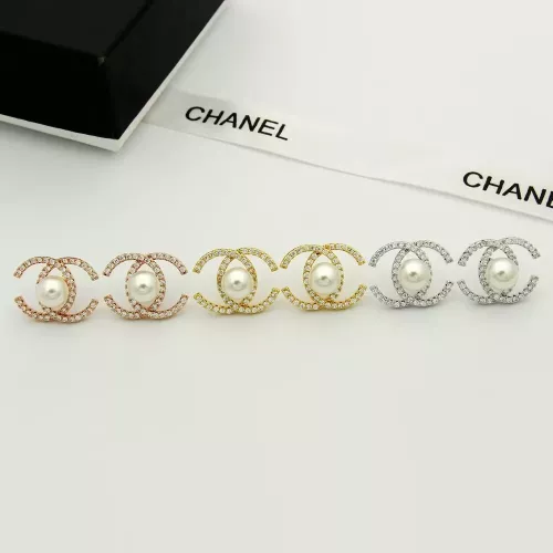 Replica Chanel Earrings For Women #1373170 $27.00 USD for Wholesale
