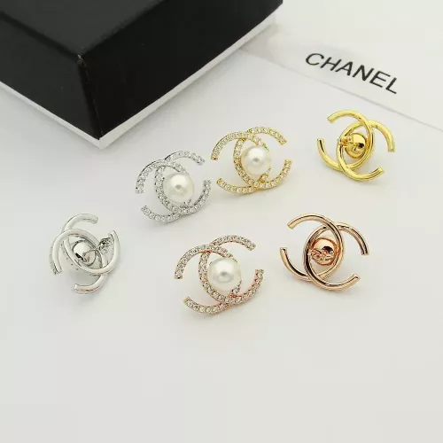 Replica Chanel Earrings For Women #1373170 $27.00 USD for Wholesale