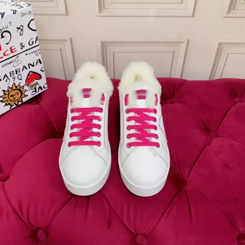Replica Dolce & Gabbana D&G Casual Shoes For Women #1373221 $112.00 USD for Wholesale