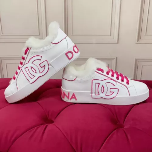 Replica Dolce & Gabbana D&G Casual Shoes For Women #1373221 $112.00 USD for Wholesale