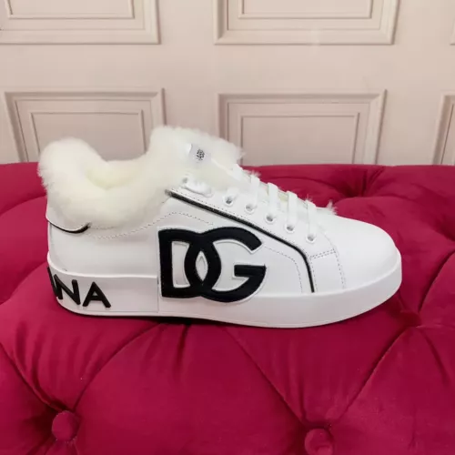 Replica Dolce & Gabbana D&G Casual Shoes For Women #1373222 $118.00 USD for Wholesale