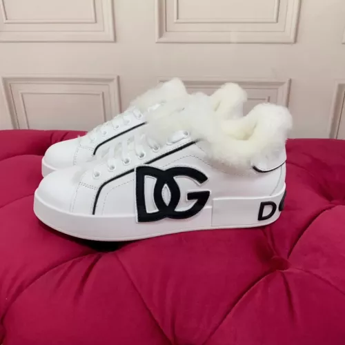 Replica Dolce & Gabbana D&G Casual Shoes For Women #1373222 $118.00 USD for Wholesale