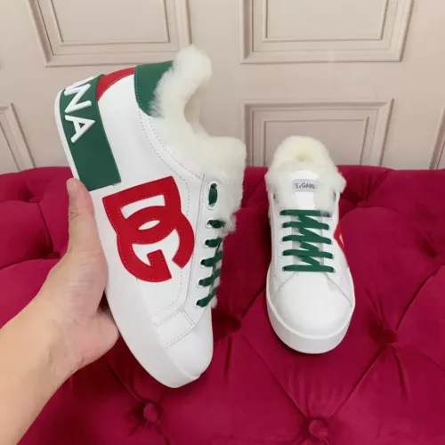Replica Dolce & Gabbana D&G Casual Shoes For Women #1373226 $112.00 USD for Wholesale