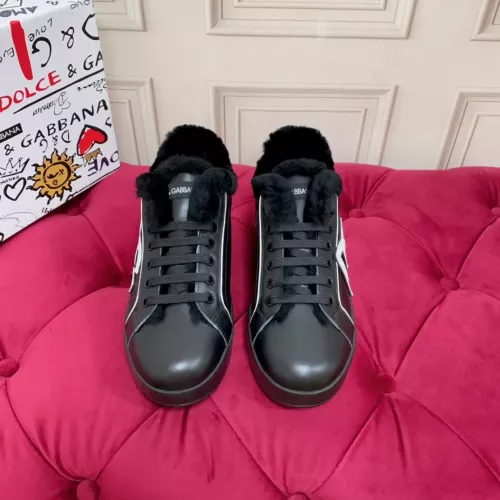 Replica Dolce & Gabbana D&G Casual Shoes For Women #1373229 $112.00 USD for Wholesale
