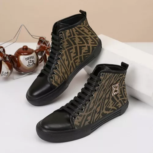 Fendi High Tops Casual Shoes For Men #1373356