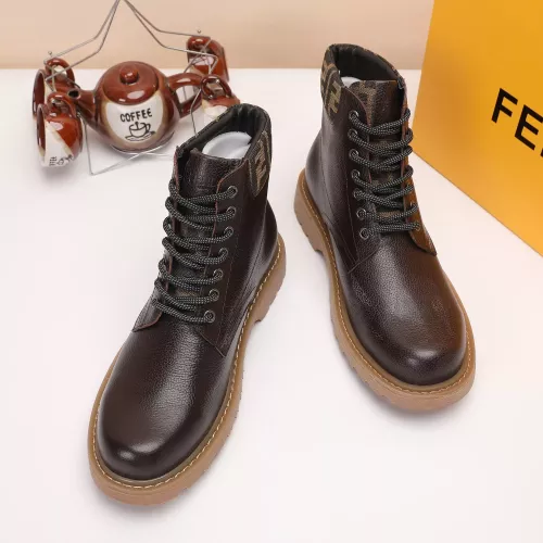 Replica Fendi Fashion Boots For Men #1373359 $92.00 USD for Wholesale