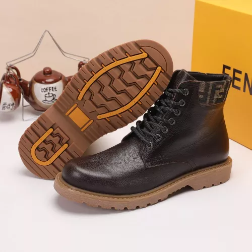 Replica Fendi Fashion Boots For Men #1373359 $92.00 USD for Wholesale