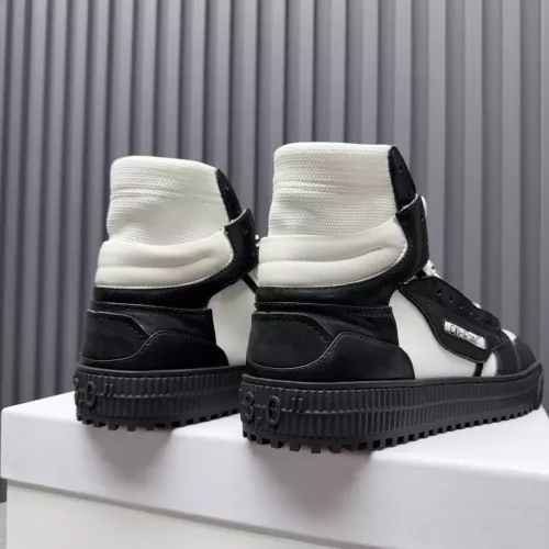 Replica Off-White High Tops Shoes For Men #1373377 $130.00 USD for Wholesale