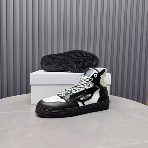 Replica Off-White High Tops Shoes For Men #1373377 $130.00 USD for Wholesale
