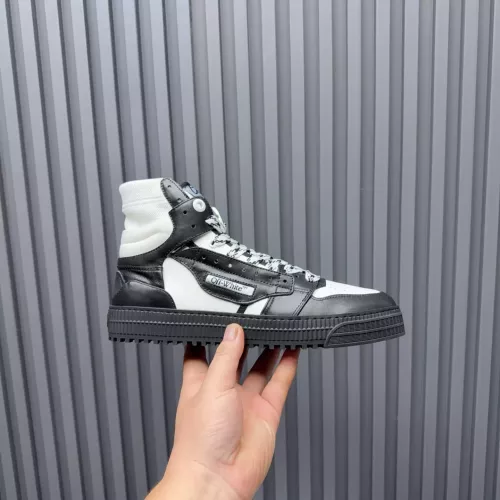 Replica Off-White High Tops Shoes For Men #1373377 $130.00 USD for Wholesale