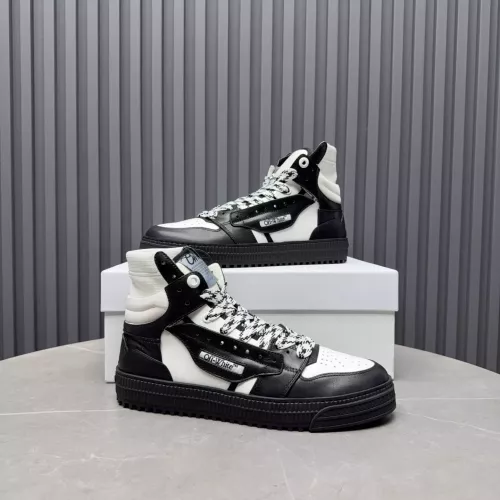 Off-White High Tops Shoes For Women #1373378 $130.00 USD, Wholesale Replica Off-White High Tops Shoes