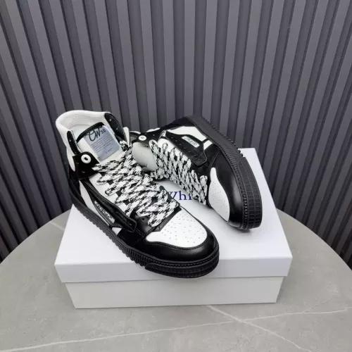 Replica Off-White High Tops Shoes For Women #1373378 $130.00 USD for Wholesale
