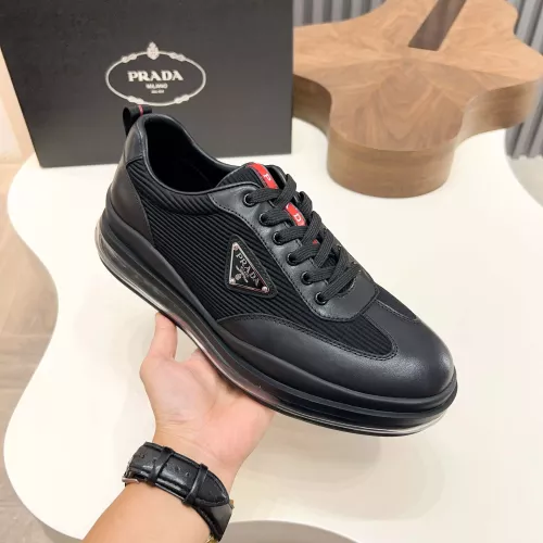 Replica Prada Casual Shoes For Men #1373438 $140.00 USD for Wholesale