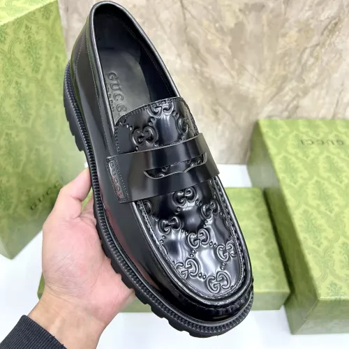 Replica Gucci Oxfords Shoes For Men #1373481 $150.00 USD for Wholesale
