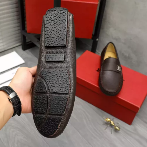 Replica Bally Leather Shoes For Men #1373496 $82.00 USD for Wholesale