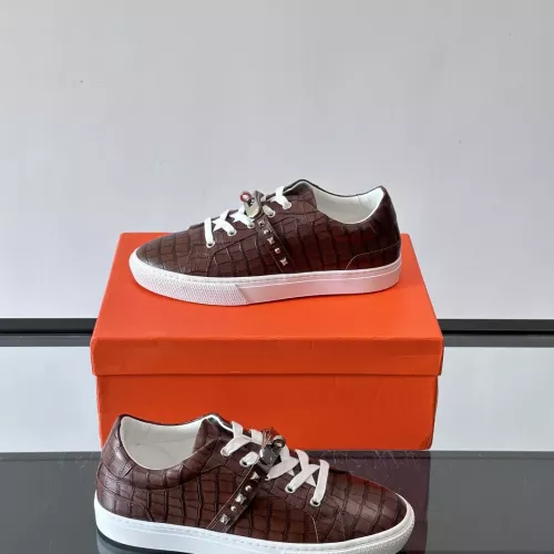 Replica Hermes Casual Shoes For Men #1373511 $125.00 USD for Wholesale