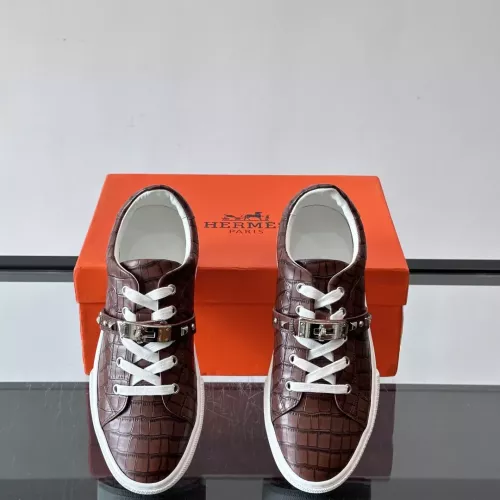 Replica Hermes Casual Shoes For Men #1373511 $125.00 USD for Wholesale
