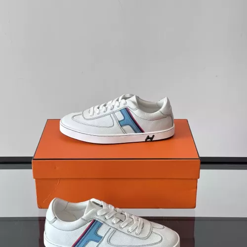 Replica Hermes Casual Shoes For Men #1373512 $128.00 USD for Wholesale