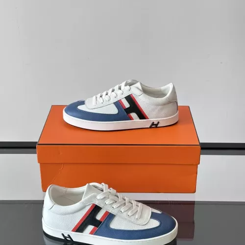 Replica Hermes Casual Shoes For Men #1373513 $128.00 USD for Wholesale