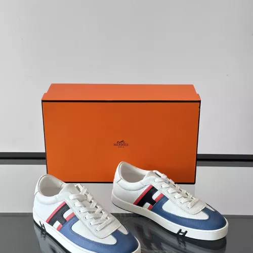 Replica Hermes Casual Shoes For Men #1373513 $128.00 USD for Wholesale