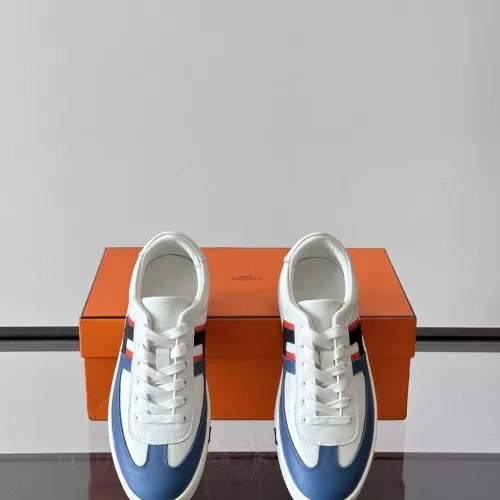 Replica Hermes Casual Shoes For Men #1373513 $128.00 USD for Wholesale