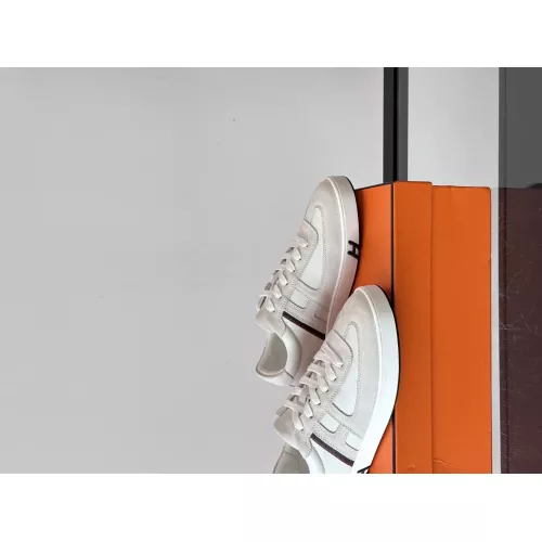 Replica Hermes Casual Shoes For Men #1373515 $128.00 USD for Wholesale