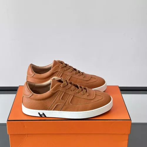 Replica Hermes Casual Shoes For Men #1373517 $128.00 USD for Wholesale