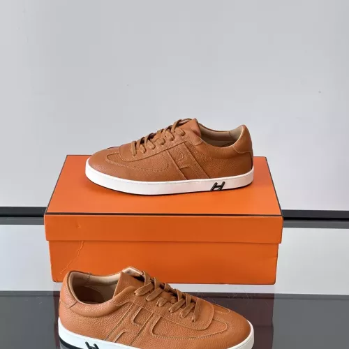 Replica Hermes Casual Shoes For Men #1373517 $128.00 USD for Wholesale