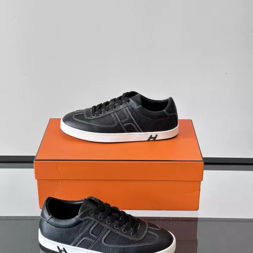 Replica Hermes Casual Shoes For Men #1373518 $128.00 USD for Wholesale