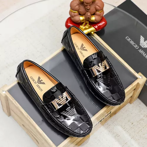 Armani Leather Shoes For Men #1373536