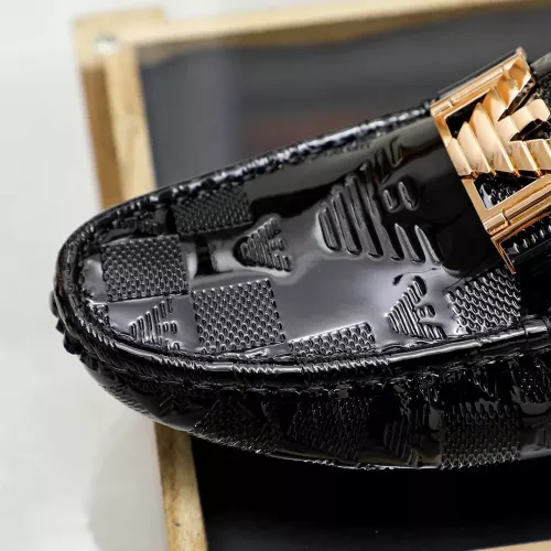 Replica Armani Leather Shoes For Men #1373536 $72.00 USD for Wholesale