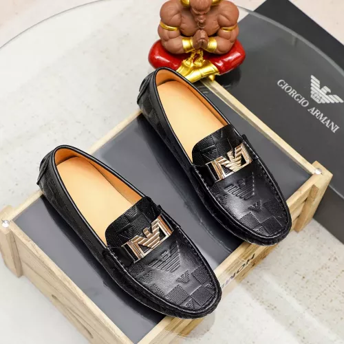 Armani Leather Shoes For Men #1373537